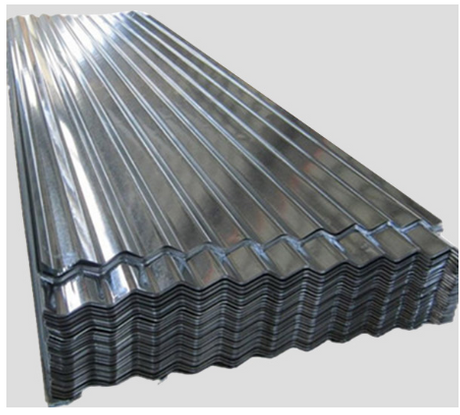 Verzinkte Dachbleche