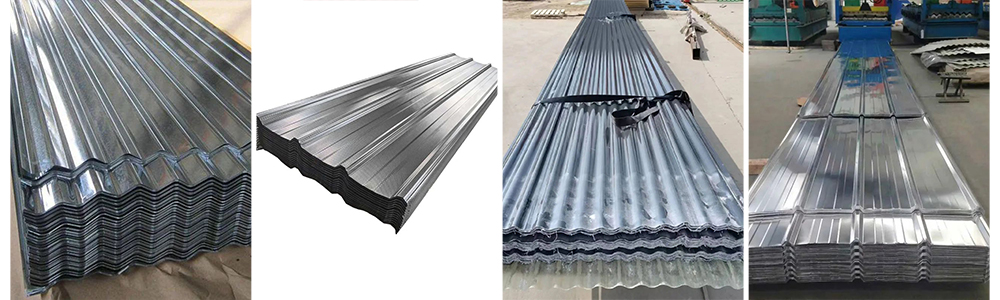 verzinkte Dachbleche