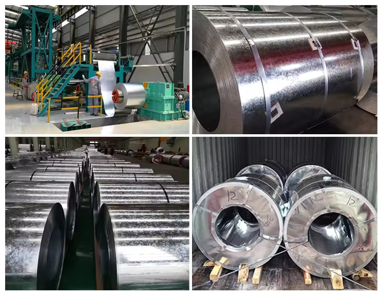 die Verpackung von HC340LA+z-Stahlcoils